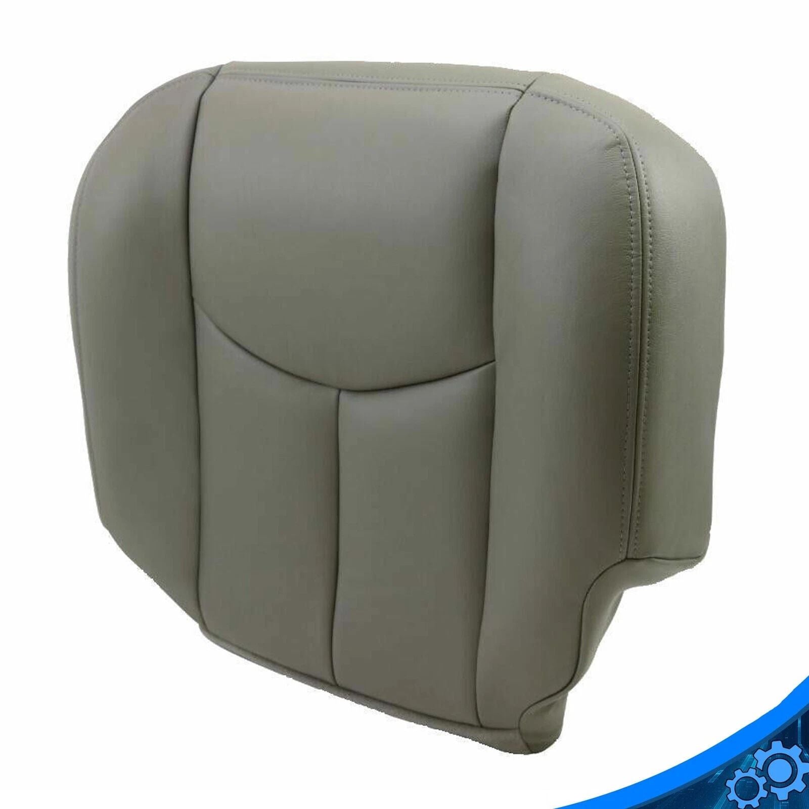 Chevy Tahoe Suburban Driver Bottom Leather Seat Cover Gray Exact Fit Waterproof  ScratchResistant 3