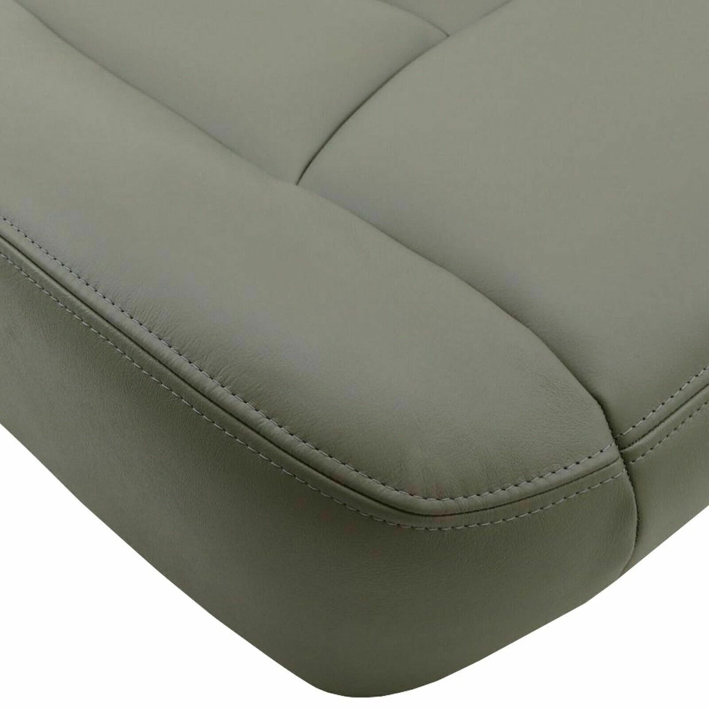 Chevy Tahoe Suburban Driver Bottom Leather Seat Cover Gray Exact Fit Waterproof  ScratchResistant 4