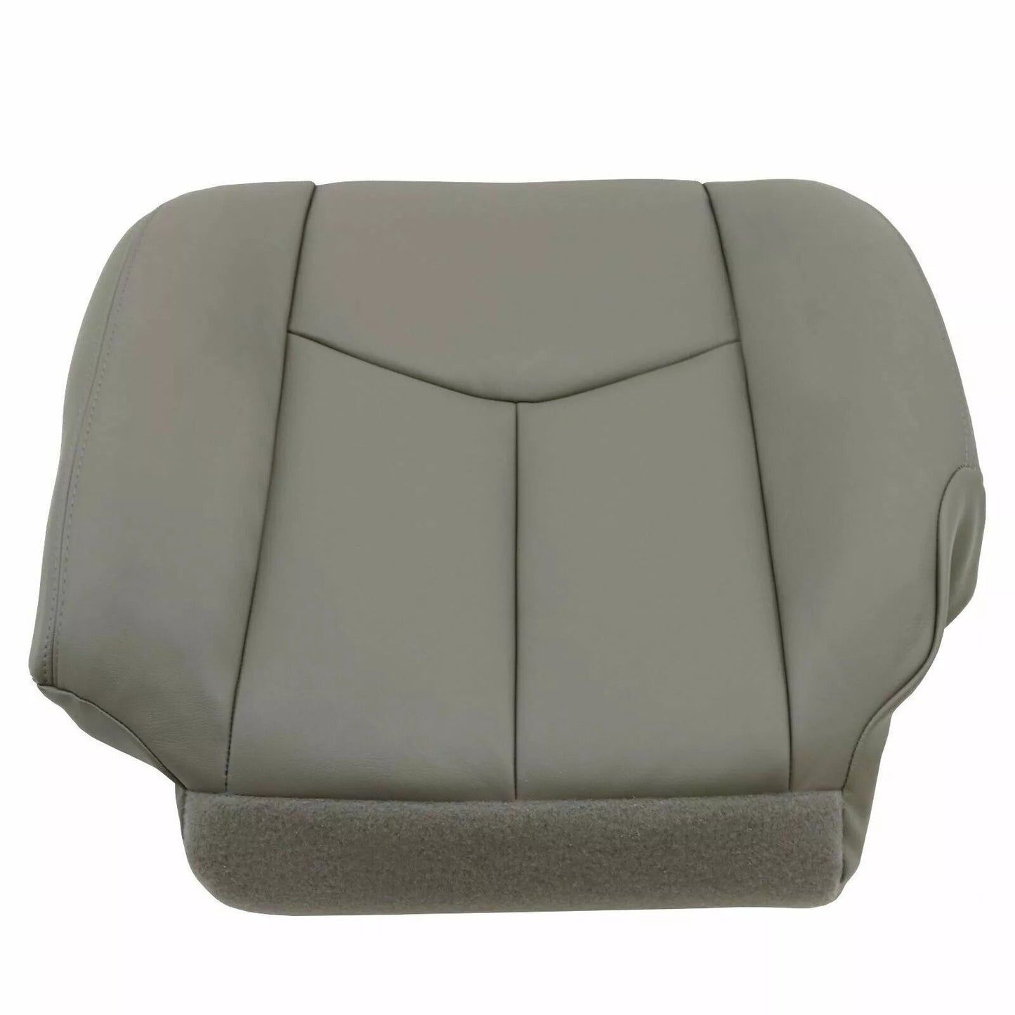 Chevy Tahoe Suburban Driver Bottom Leather Seat Cover Gray Exact Fit Waterproof  ScratchResistant 5