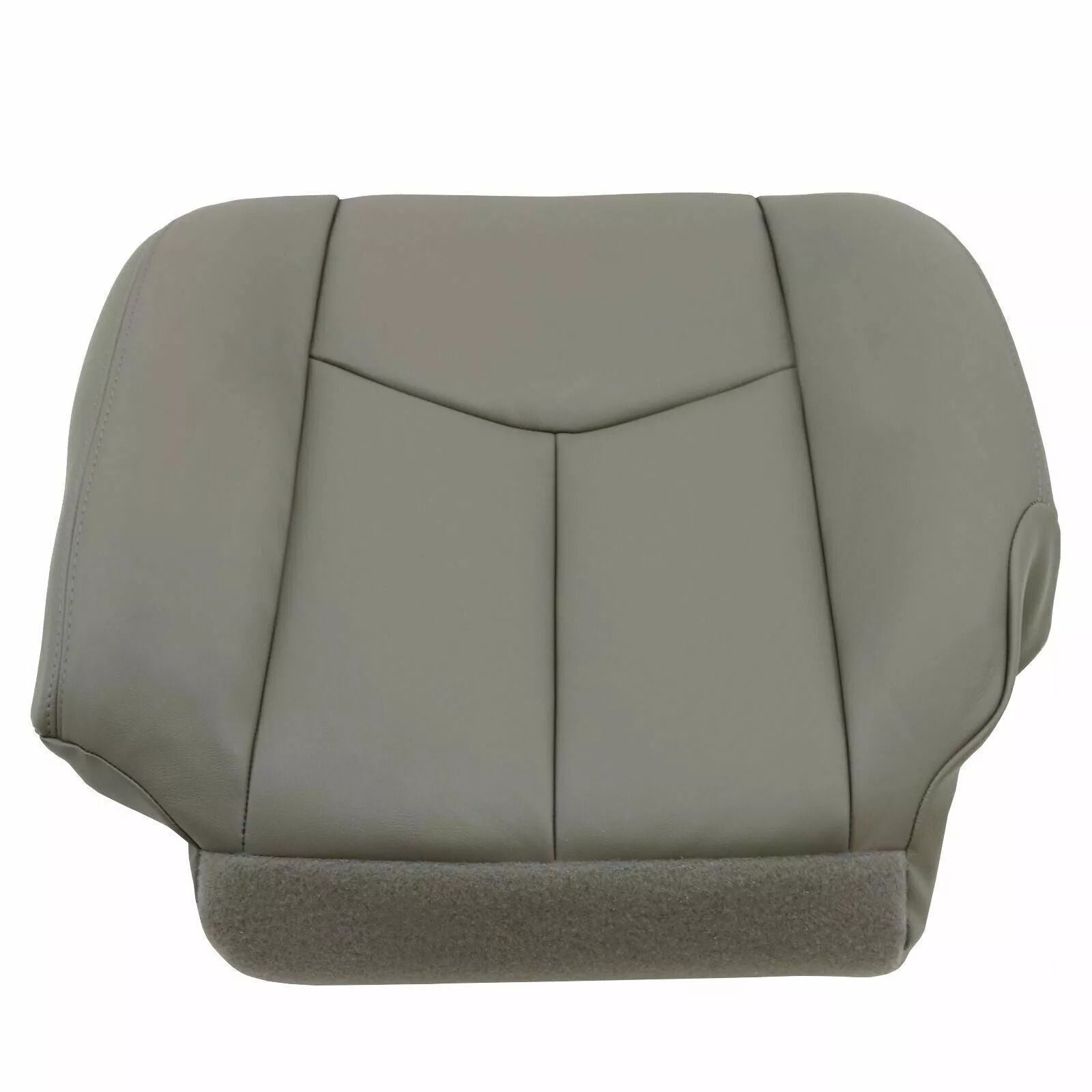Chevy Tahoe Suburban Driver Bottom Leather Seat Cover Gray Exact Fit Waterproof  ScratchResistant 5