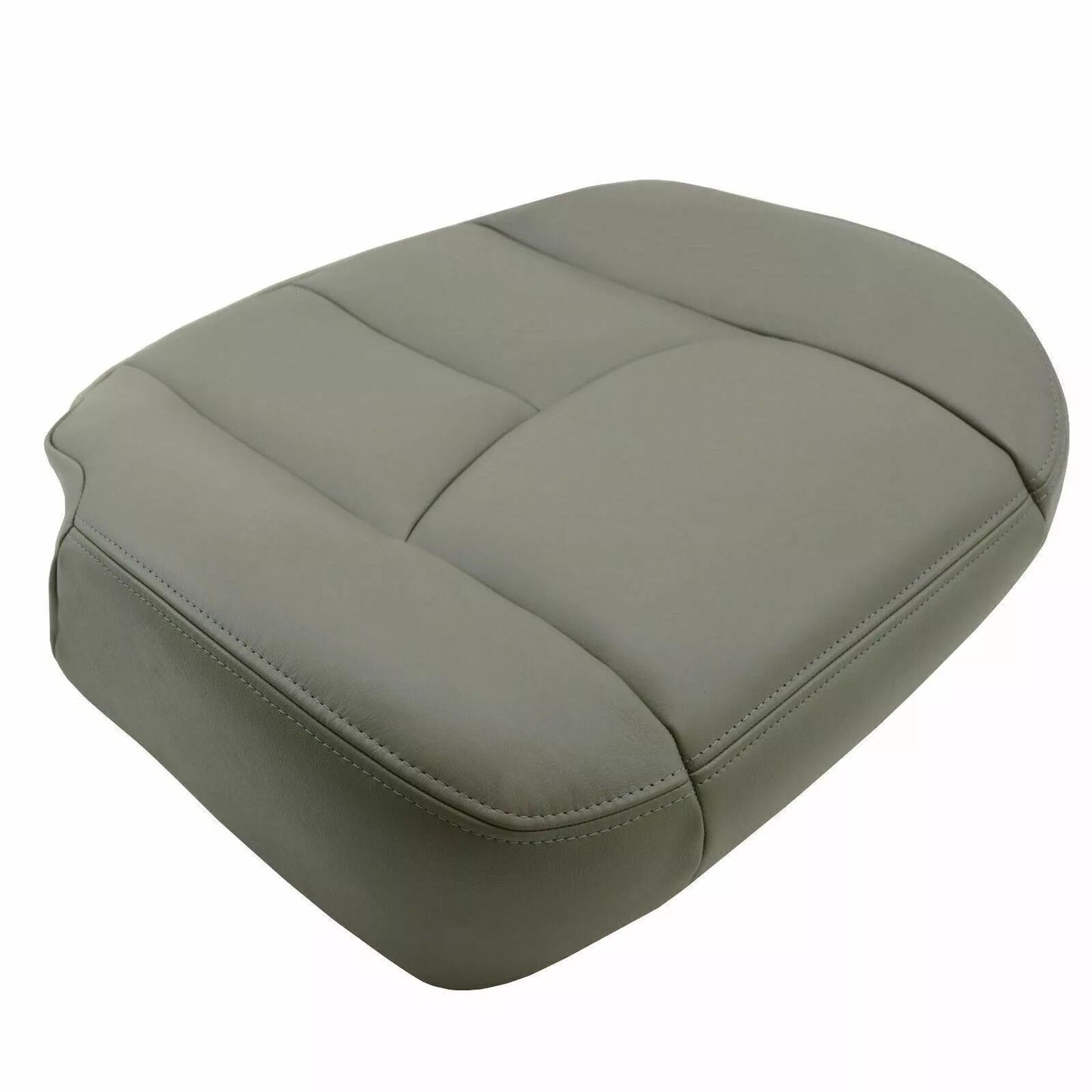 Chevy Tahoe Suburban Driver Bottom Leather Seat Cover Gray Exact Fit Waterproof  ScratchResistant 6