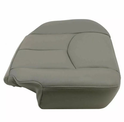 Chevy Tahoe Suburban Driver Bottom Leather Seat Cover Gray Exact Fit Waterproof  ScratchResistant 7