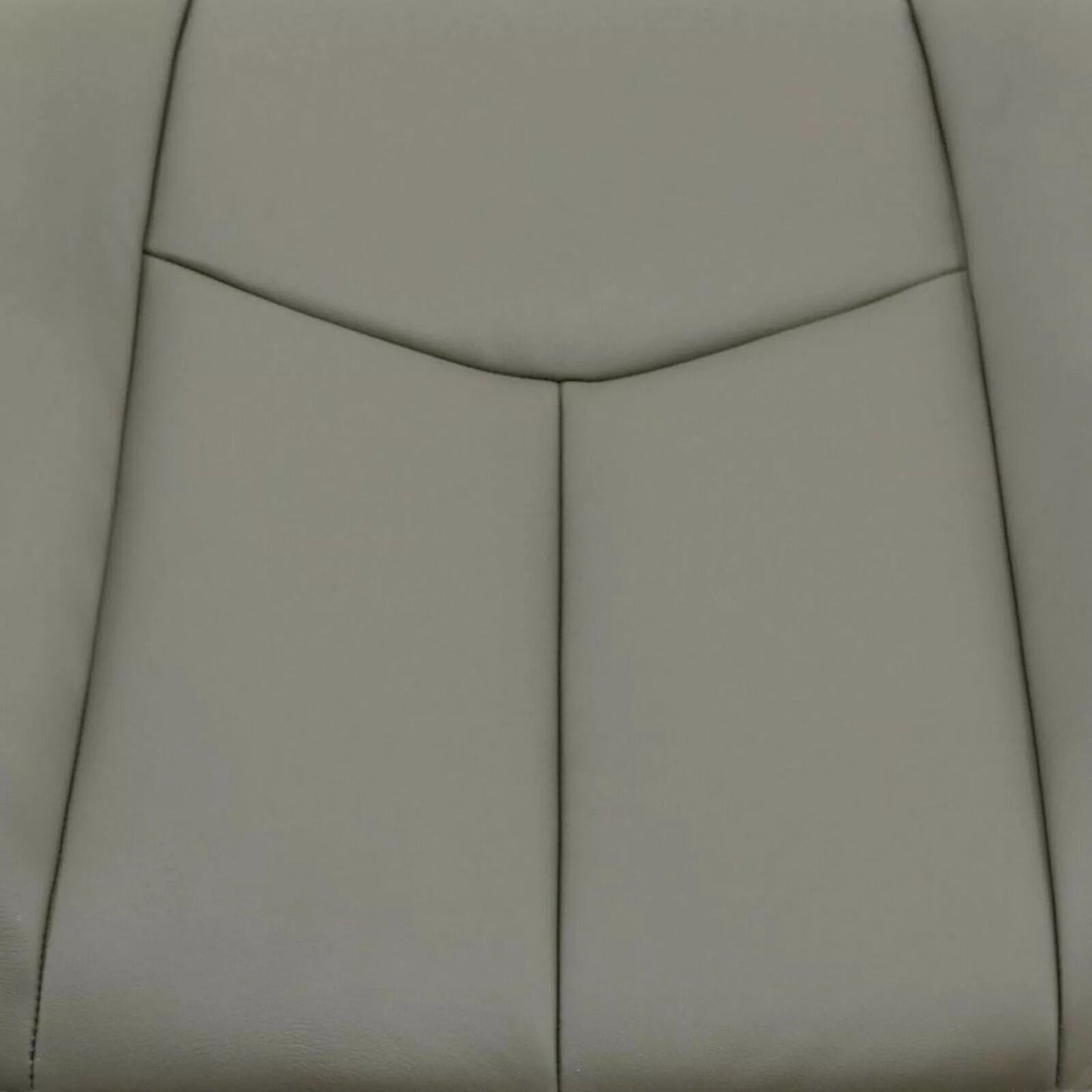 Chevy Tahoe Suburban Driver Bottom Leather Seat Cover Gray Exact Fit Waterproof  ScratchResistant 8
