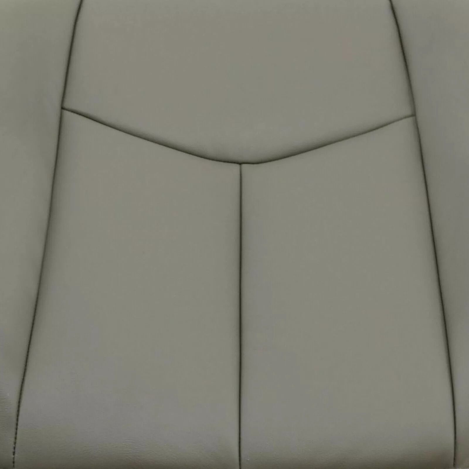 Chevy Tahoe Suburban Driver Bottom Leather Seat Cover Gray Exact Fit Waterproof  ScratchResistant 8