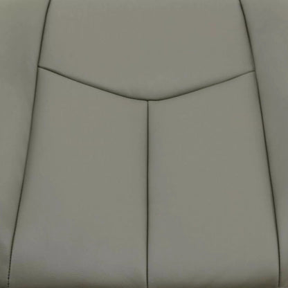 Chevy Tahoe Suburban Driver Bottom Leather Seat Cover Gray Exact Fit Waterproof  ScratchResistant 8