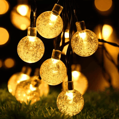 Waterproof Solar Powered LED String Lights For Garden Path Yard Decor Outdoor Landscape  Patio Ligh 3