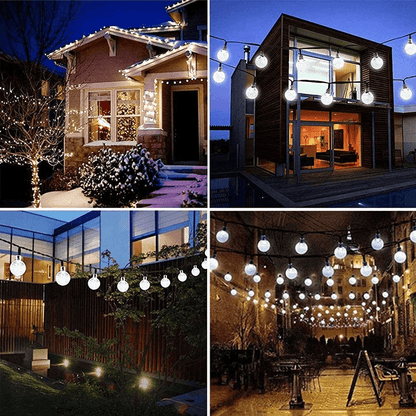 Waterproof Solar Powered LED String Lights For Garden Path Yard Decor Outdoor Landscape  Patio Ligh 4