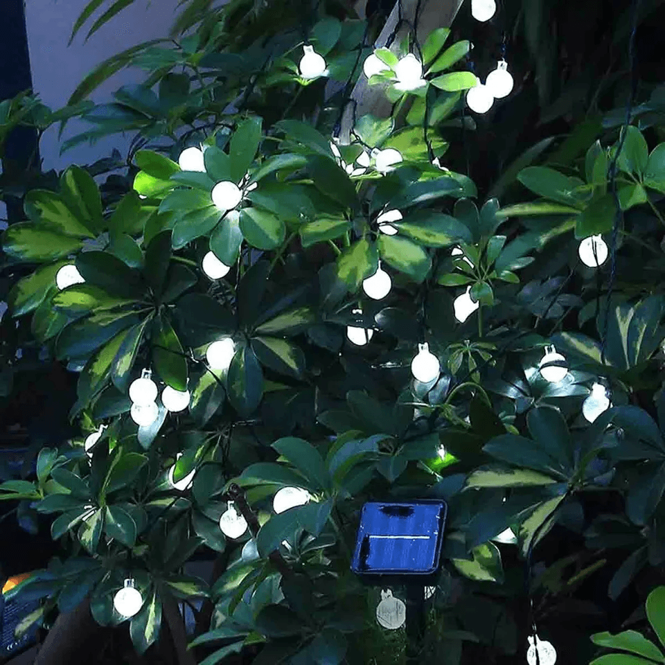 Waterproof Solar Powered LED String Lights For Garden Path Yard Decor Outdoor Landscape  Patio Ligh 5