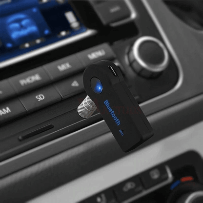 Bluetooth AUX Audio Stereo Receiver Wireless Music  Hands Free Calling Adapter For CarHome 1