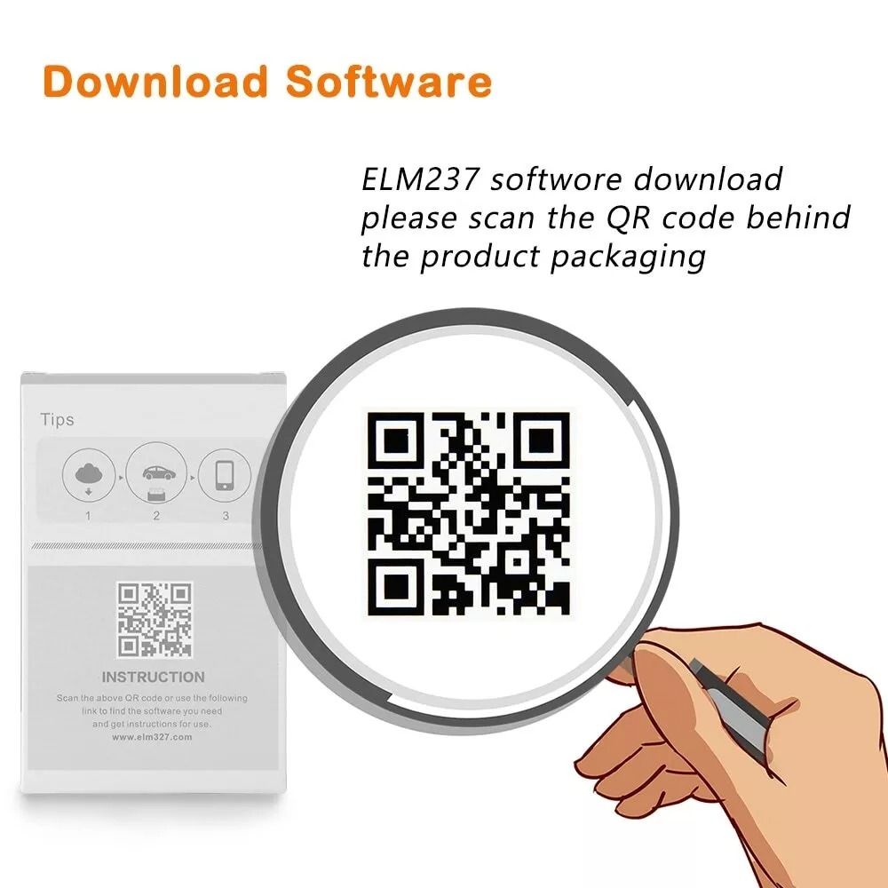 Bluetooth OBD2 Scanner ELM327 Car Diagnostic Tool For Android  Auto Fault Code Reader  Engine Check 7