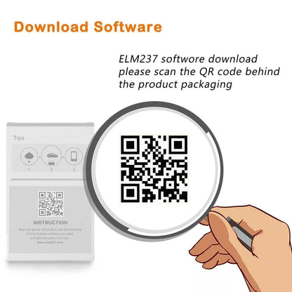 Bluetooth OBD2 Scanner ELM327 Car Diagnostic Tool For Android  Auto Fault Code Reader  Engine Check 7