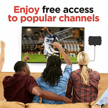 Digital TV Antenna Indoor HDTV Amplified Signal Booster 4K Long Range Indoor TV Aerial For Smart TV 2