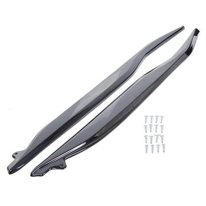 Gloss Black Z06 Style Side Skirt Extensions Splitter for 2014-2019 Corvette C7 – Aggressive Styling Upgrade
