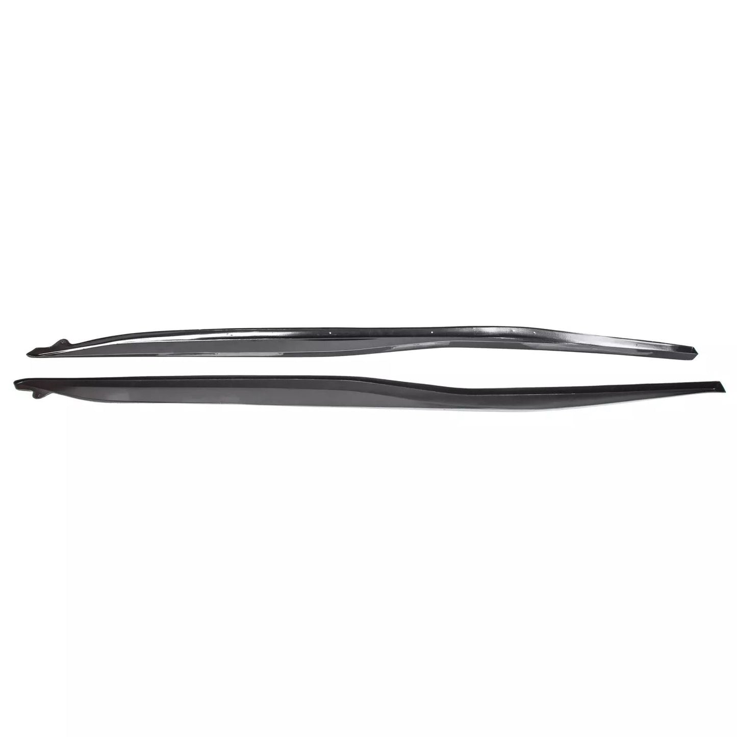 Gloss Black Z06 Style Side Skirt Extensions Splitter For 20142019 Corvette C7  Aggressive Styling U 8