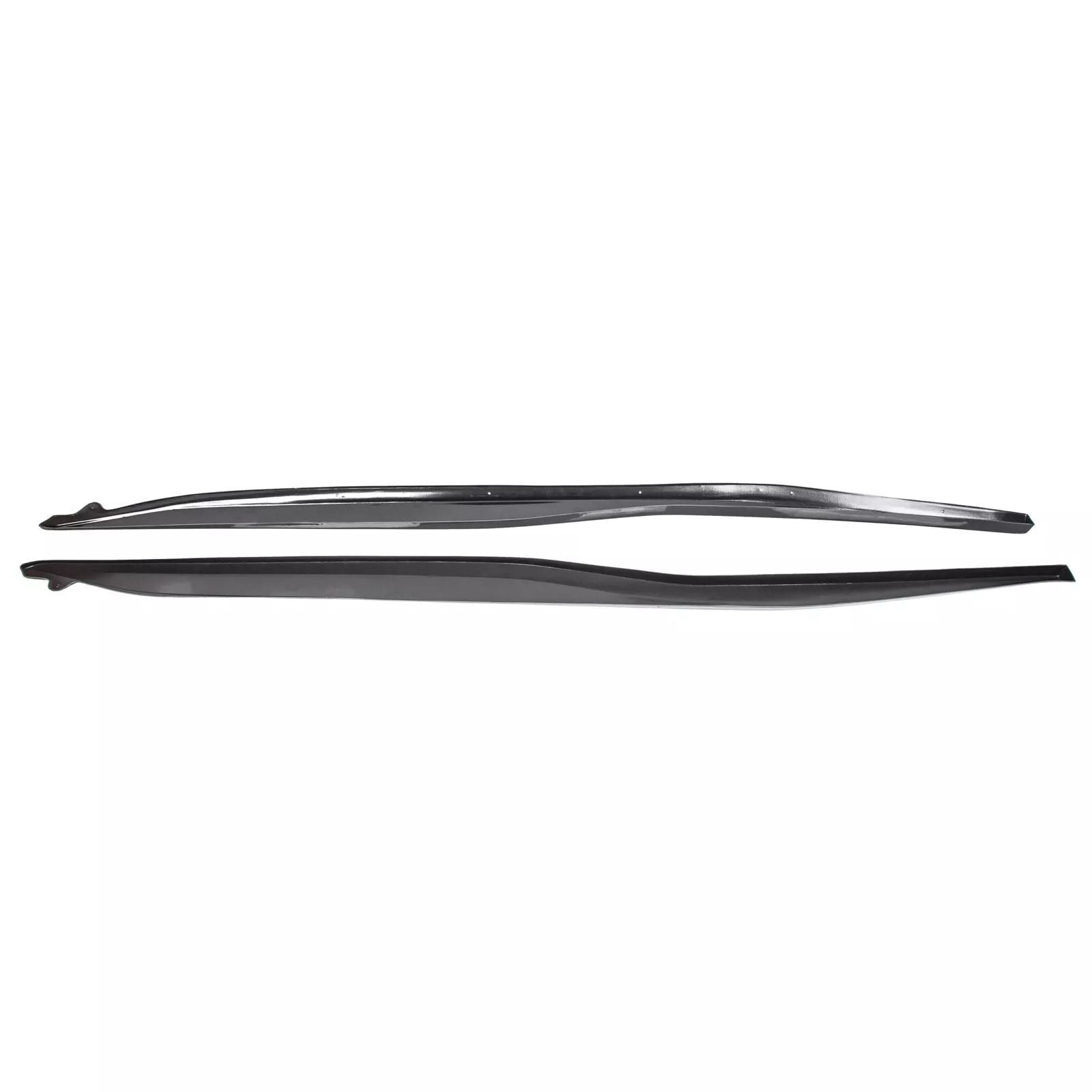 Gloss Black Z06 Style Side Skirt Extensions Splitter For 20142019 Corvette C7  Aggressive Styling U 8