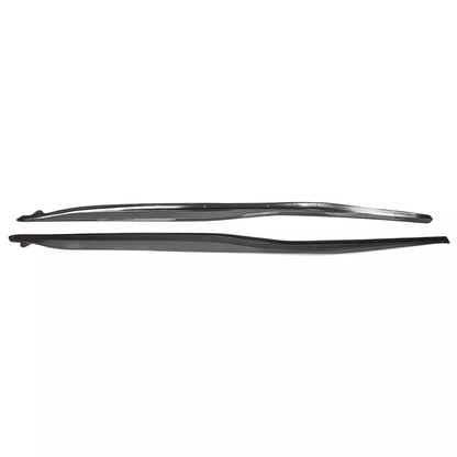 Gloss Black Z06 Style Side Skirt Extensions Splitter For 20142019 Corvette C7  Aggressive Styling U 8