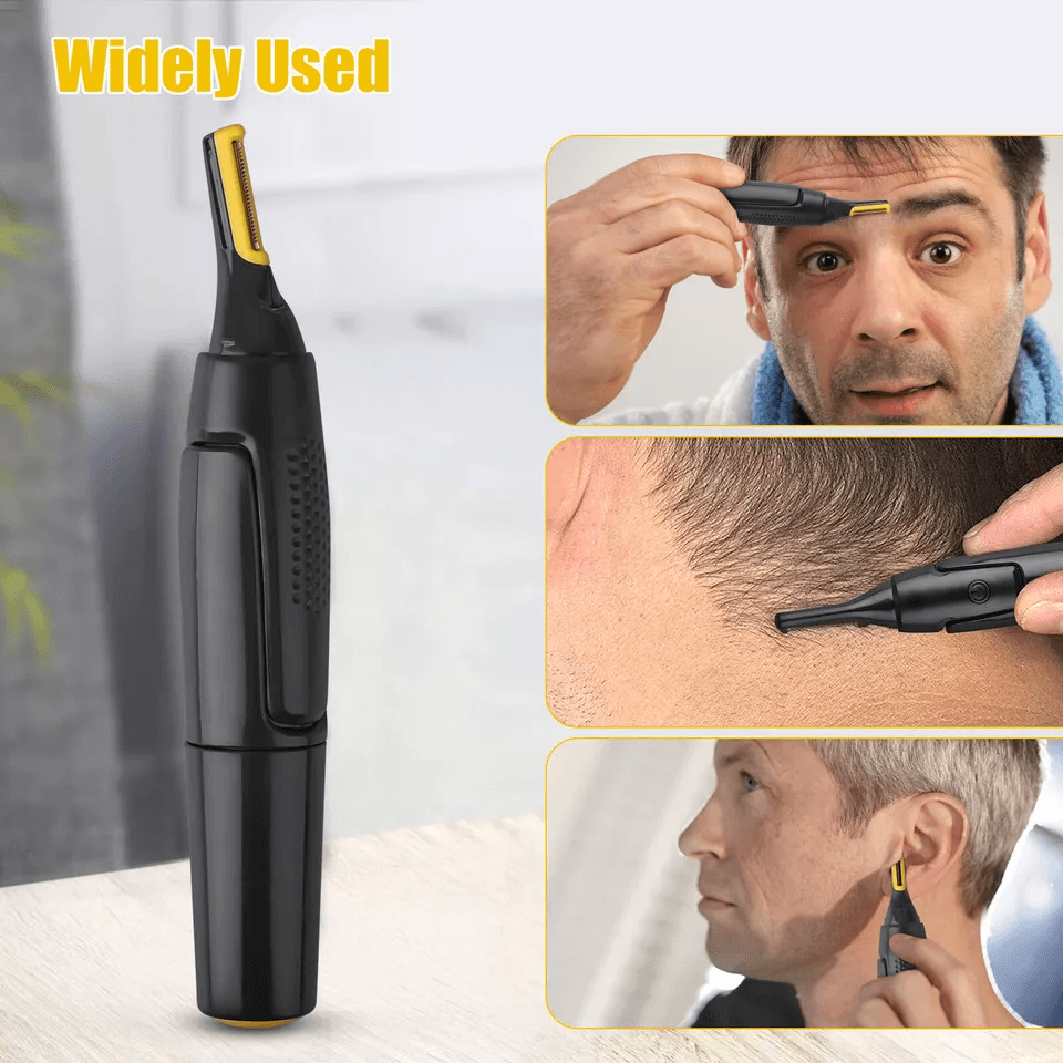 Professional Electric Ear Nose Hair Trimmer For Men Beard Mustache Eyebrow Sideburn Remover  Shaver 1