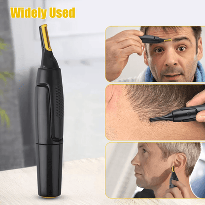 Professional Electric Ear Nose Hair Trimmer For Men Beard Mustache Eyebrow Sideburn Remover  Shaver 1