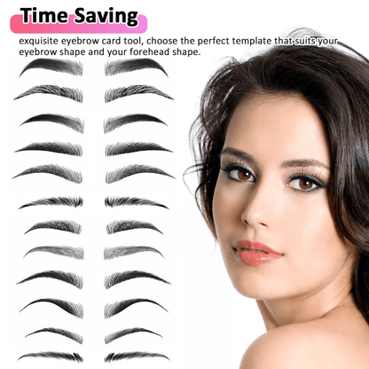 Eyebrow Shaping Stencils Grooming Template Kit Styles Makeup Tool For Eyebrow Styling Grooming  Sha 4