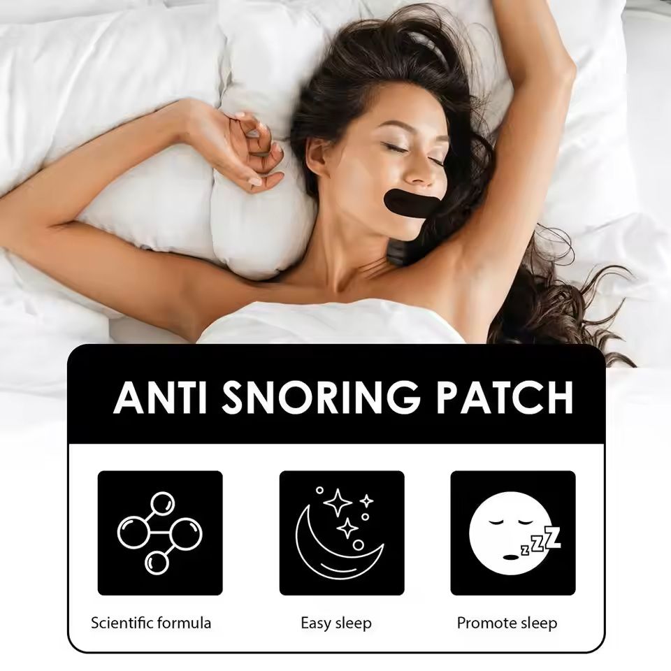 Stop Snoring Mouth Tape  30 Piece Sleep Patch For Nose Breathing Support 1