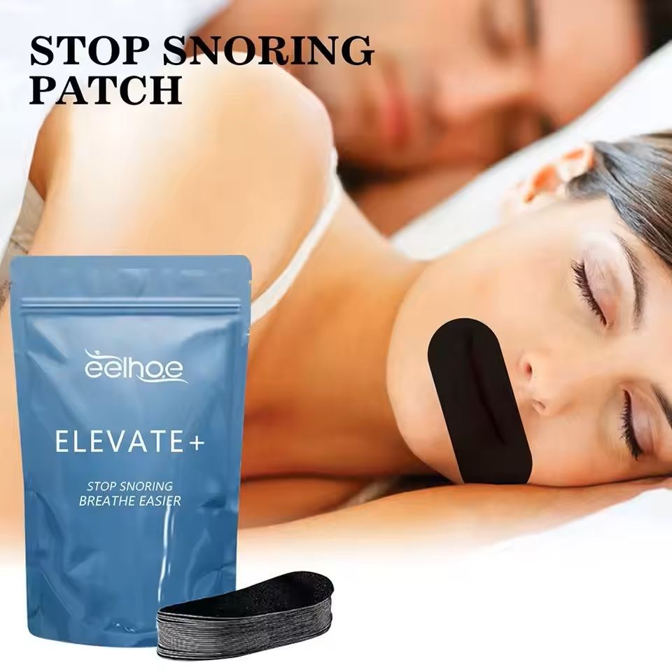Stop Snoring Mouth Tape – 30 Piece Sleep Patch for Nose Breathing Support
