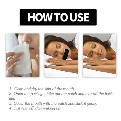 Stop Snoring Mouth Tape  30 Piece Sleep Patch For Nose Breathing Support 4