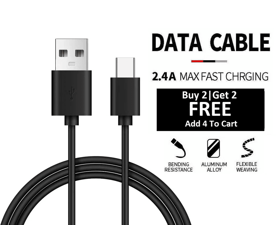USB C Fast Charging Cable for Android, High Speed Sync & Durable Data Cord