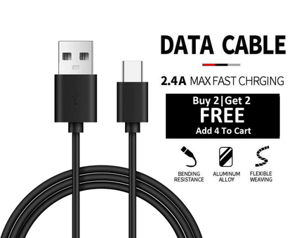 USB C Fast Charging Cable for Android, High Speed Sync & Durable Data Cord
