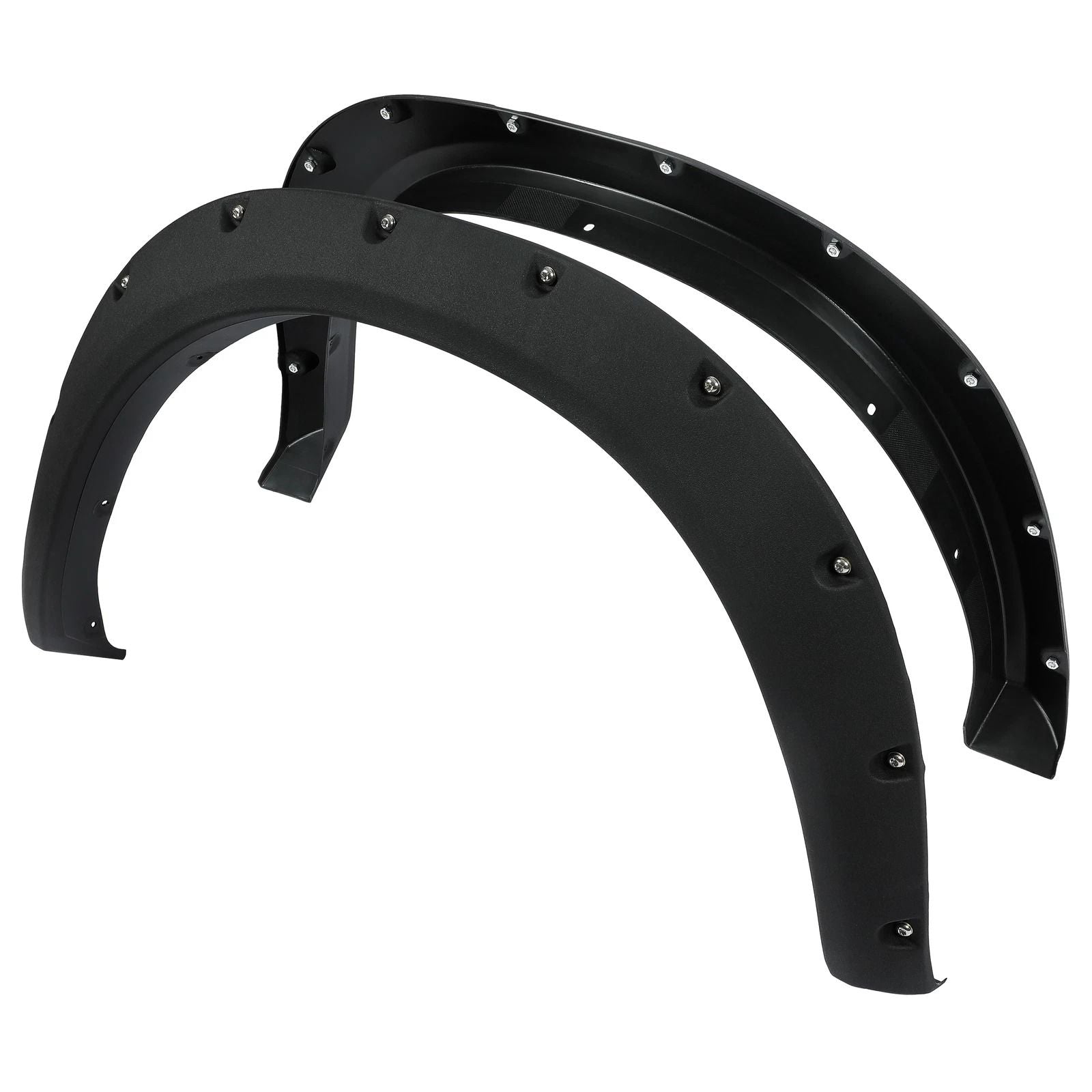 20092023 Dodge Ram 1500 Black Pocket Riveted Wheel Fender Flares  BoltOn Style  No Cutting Needed 6
