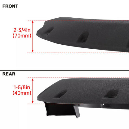 20092023 Dodge Ram 1500 Black Pocket Riveted Wheel Fender Flares  BoltOn Style  No Cutting Needed 7