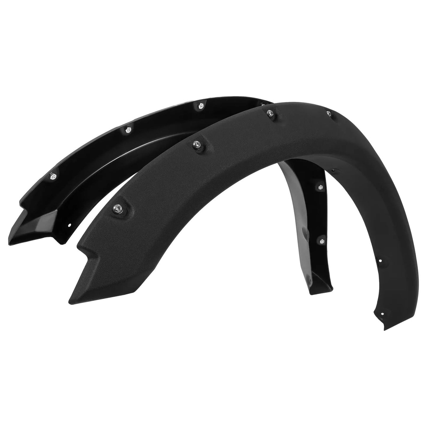 20092023 Dodge Ram 1500 Black Pocket Riveted Wheel Fender Flares  BoltOn Style  No Cutting Needed 8