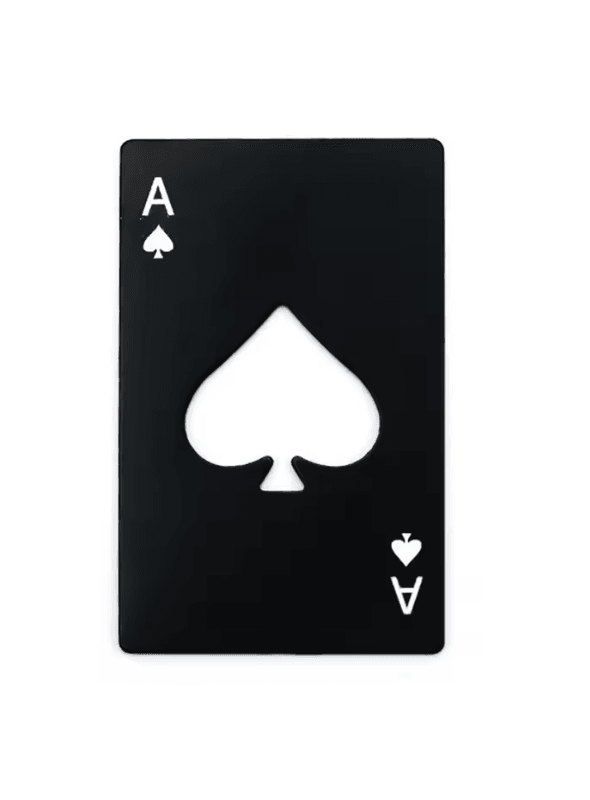 Stainless Steel Playing Card Bottle Opener Credit Card Size Beer Opener For Wallet Or Bar Use 1