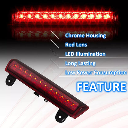 LED 3rd Third High Mount Brake Light For 20002006 Chevy Tahoe Suburban  Bright LED Cargo Light 9