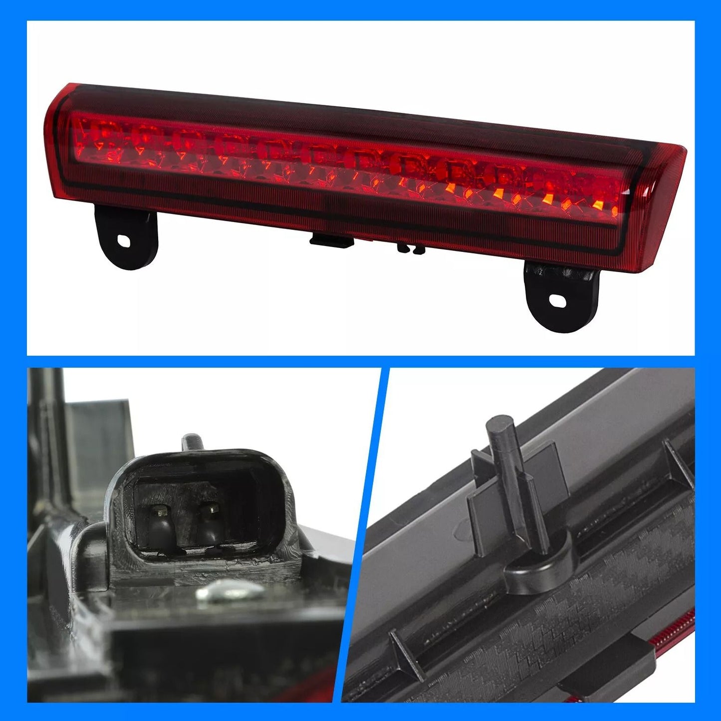 LED 3rd Third High Mount Brake Light For 20002006 Chevy Tahoe Suburban  Bright LED Cargo Light 13