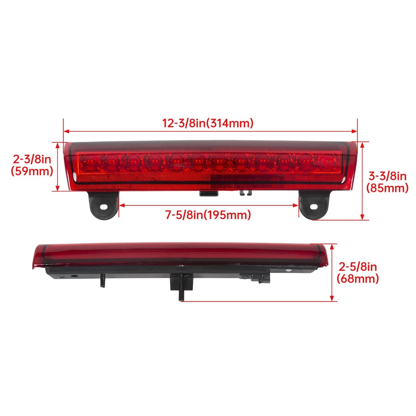 LED 3rd Third High Mount Brake Light For 20002006 Chevy Tahoe Suburban  Bright LED Cargo Light 14