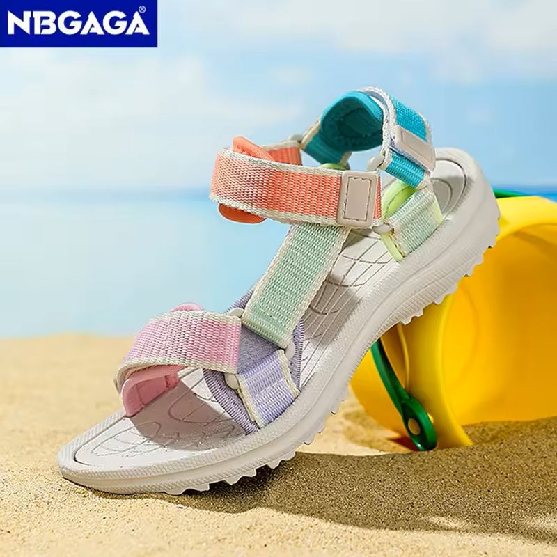 Kids Breathable Sport Sandals  Summer Outdoor NonSlip Beach Shoes For Girls 5