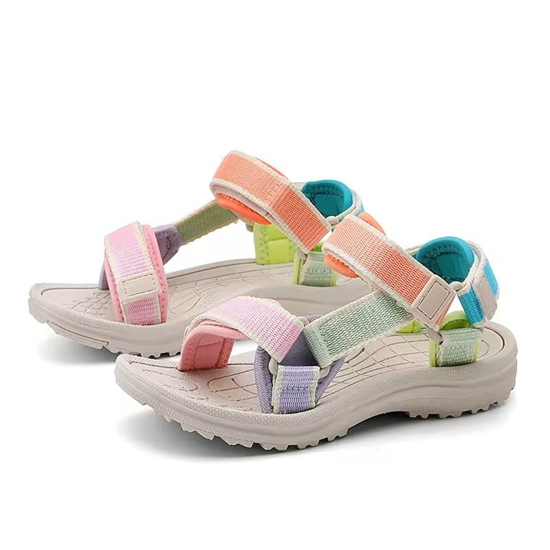 Kids Breathable Sport Sandals  Summer Outdoor NonSlip Beach Shoes For Girls 8