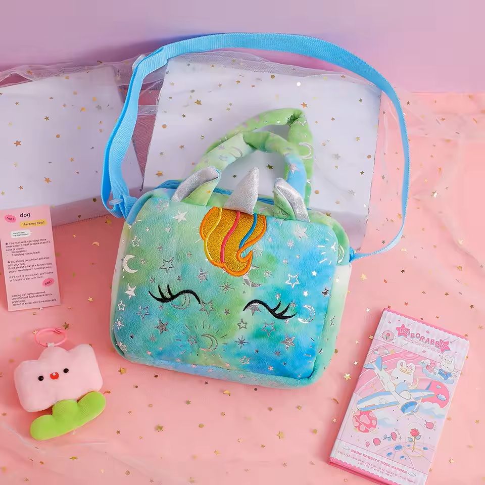 Sweet Unicorn Crossbody Purse  Small Shoulder Bag For Girls 4
