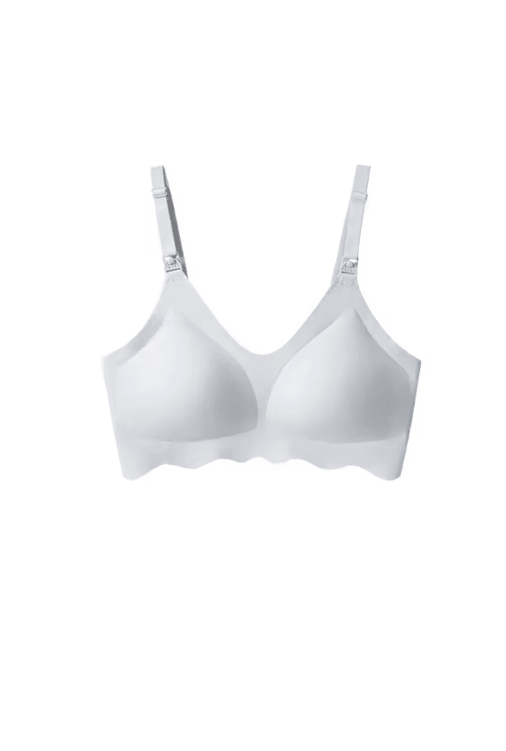Ultra Thin Comfortable Breastfeeding Bra With Detachable Clips And Traceless Support 6