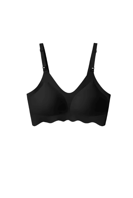 Ultra Thin Comfortable Breastfeeding Bra With Detachable Clips And Traceless Support 5
