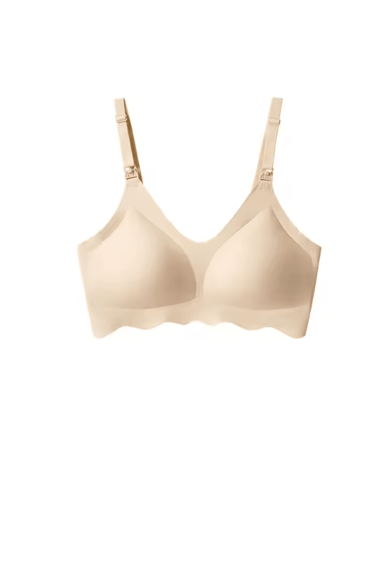 Ultra Thin Comfortable Breastfeeding Bra With Detachable Clips And Traceless Support 4