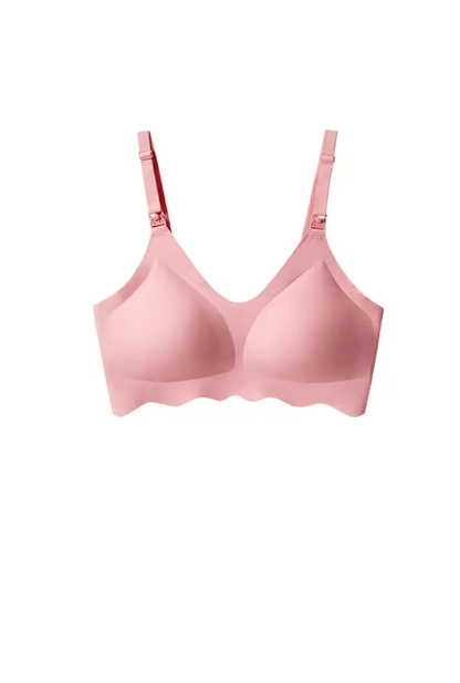 Ultra Thin Comfortable Breastfeeding Bra With Detachable Clips And Traceless Support 3