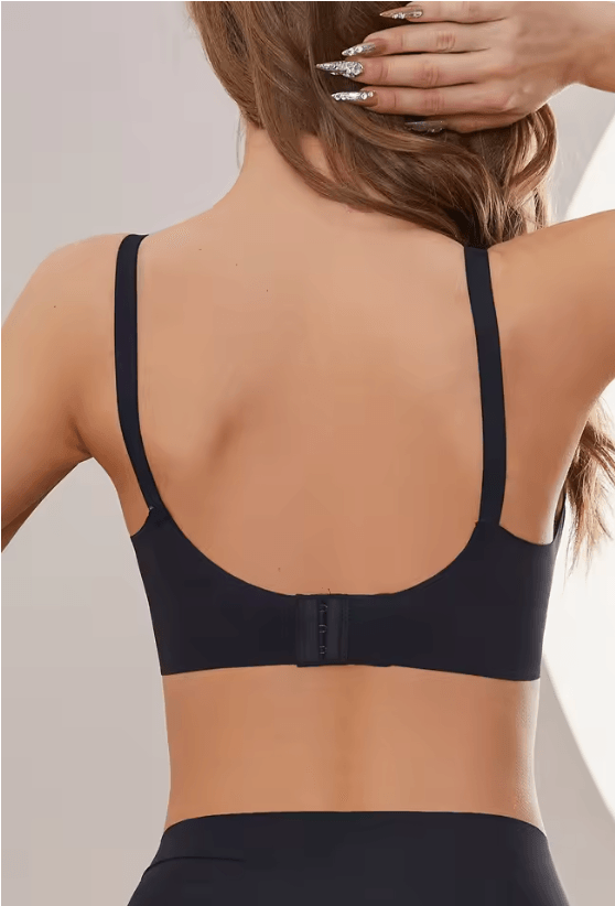 Ultra Thin Comfortable Breastfeeding Bra With Detachable Clips And Traceless Support 2