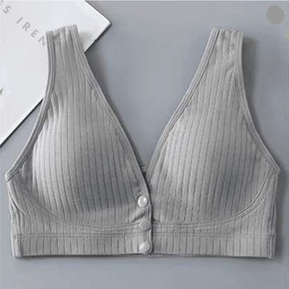 Pure Cotton Nursing Bra Soft Maternity Bralette For Breastfeeding And Pregnancy Support 1