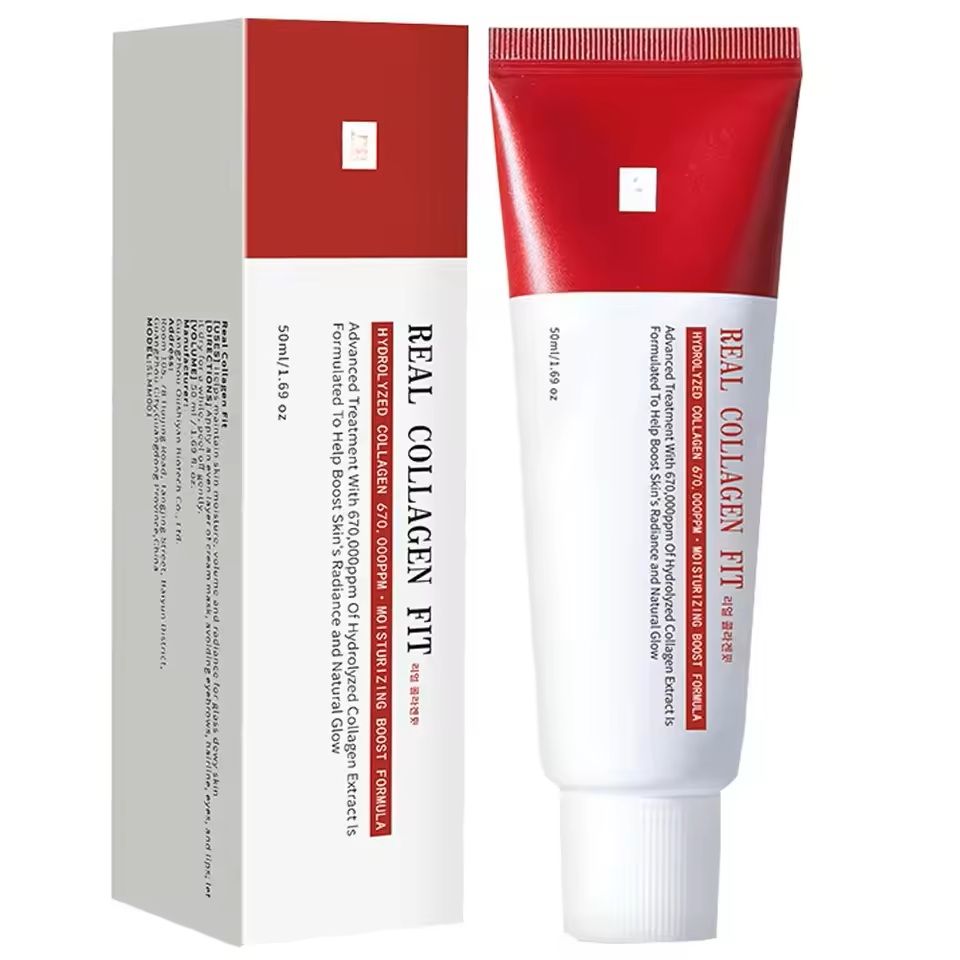Real Collagen Wrapping Mask – 670,000ppm Elasticity Peel-Off Facial Treatment