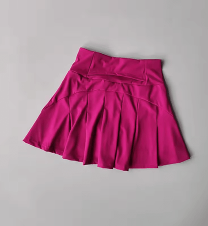 High Waist Sports Skirt With Lined Shorts Quick Dry Tennis And Golf Skort For Women 2