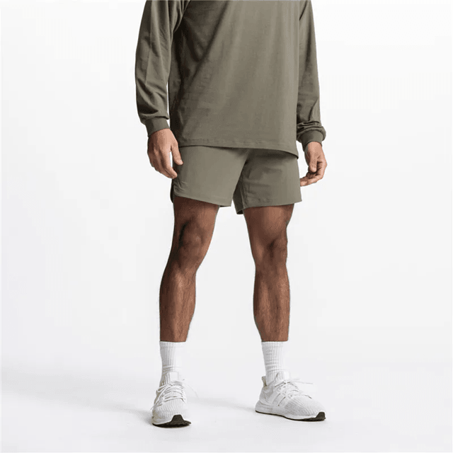 Mens Quick Dry Running Shorts Lightweight Gym Fitness Jogger Shorts for Summer