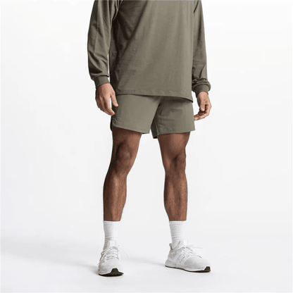 Mens Quick Dry Running Shorts Lightweight Gym Fitness Jogger Shorts for Summer