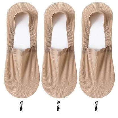Mens Invisible Summer Socks 3Pair Pack  Breathable No Show Mesh Boat Socks 14
