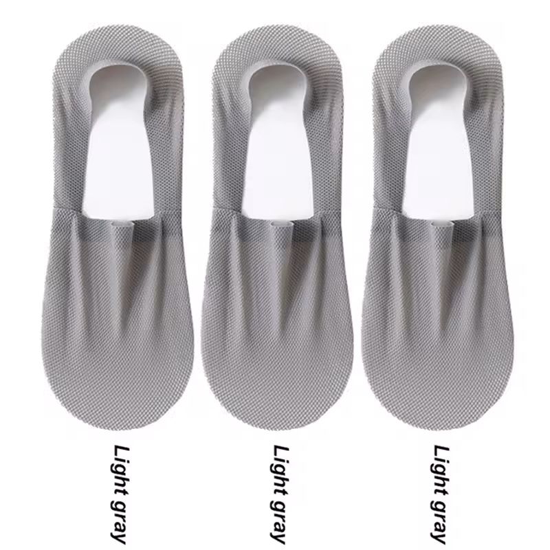 Mens Invisible Summer Socks 3Pair Pack  Breathable No Show Mesh Boat Socks 10